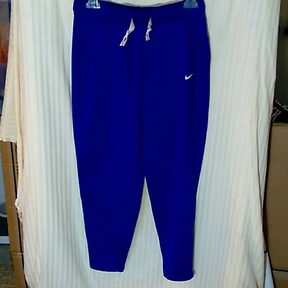 Blue sweatpants